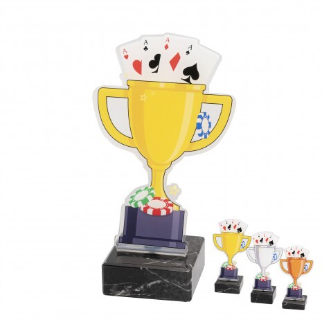 Cupa de poker premiu acrilic