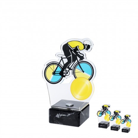Bicicletă premiu acrilic