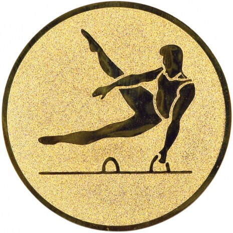 Gimnastica (barbati) Inserție aur 25 mm