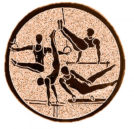 Gimnastică Inserție bronz 25 mm