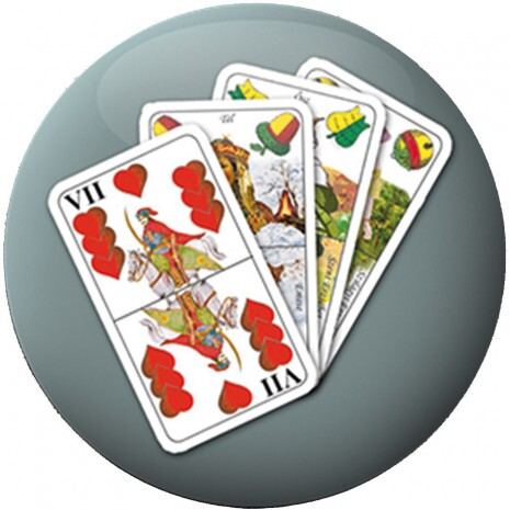 Carte de joc de culoare germană Inserție 25 mm