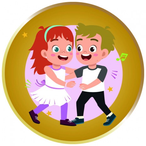 Pereche de dans roz Inserție