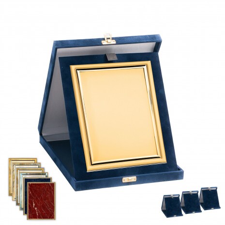 Cutie pentru plachetă din pluș, albastru