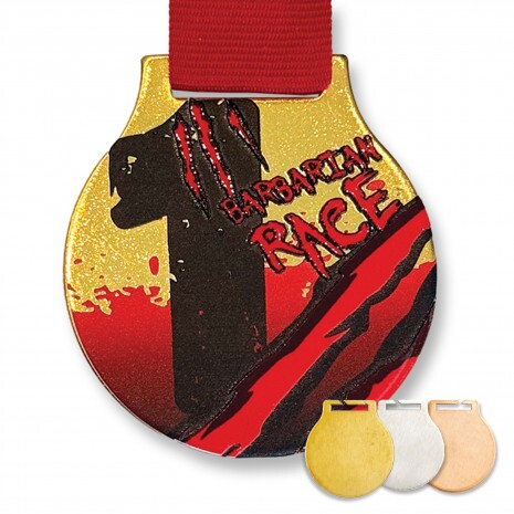 Medalie „sprint” imprimabilă Q51 argint