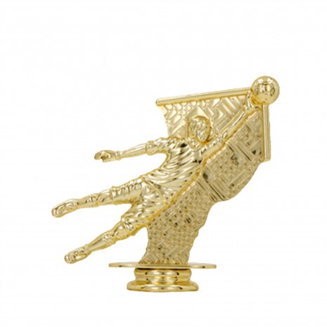 Fotbal (portar) figură aurie