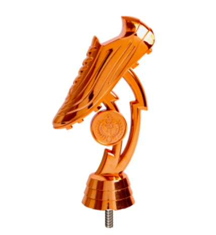 Fotbal (gheată) figurină bronz