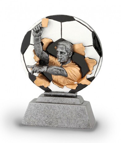 Fotbal (arbitru) statuie din rășină