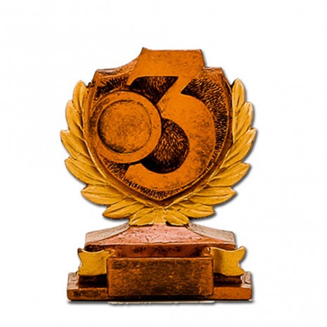 Locul 3 statuie din rășină