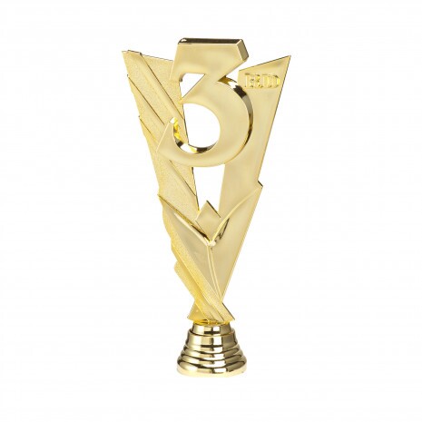 Locul 3 figurină aurie