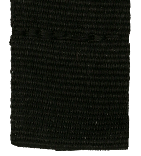 Panglică cu medalie neagră cu lățime de 22 mm