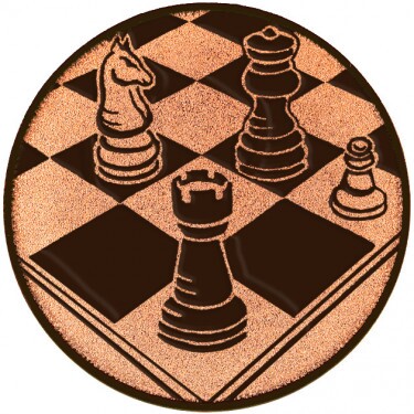 Şah Inserție bronz 25 mm