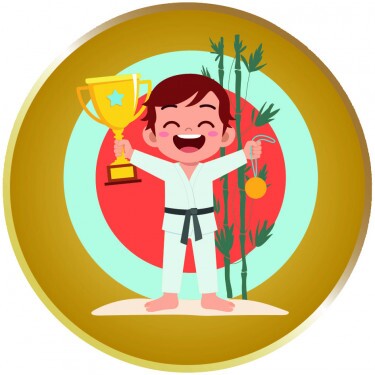 Băiat arte marțiale Inserție