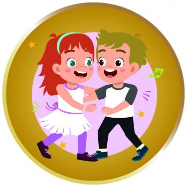 Pereche de dans roz Inserție