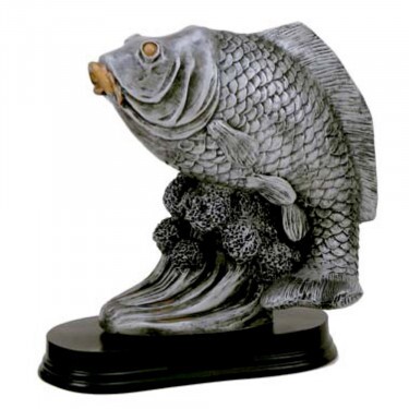 Angler (pește mare) statuie din rășină