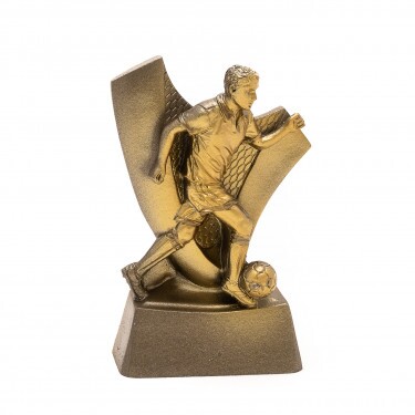 Fotbal (jucator mic) statuie din rășină