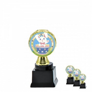 iepuraș de Paște pe bază de bloc negru