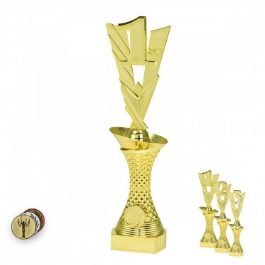 Locul 2 pe un suport cu coloană de aur