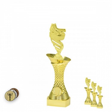 Hochei pe un suport cu coloană de aur