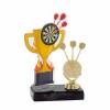 Cupa de darts premiu acrilic cu figurină C