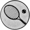 Tenis Inserție argint 25 mm