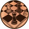 Şah Inserție bronz 25 mm