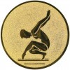 Gimnastica (femei) Inserție aur 50 mm