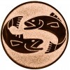 Pescuit (peste) Inserție bronz 50 mm