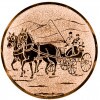 Călăreț (conducere) Inserție bronz 25 mm