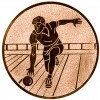 Bowling (bărbați) Inserție aur 25 mm