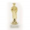 Student (bărbat) figurină de aur cu bază