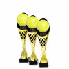 Minge de tenis pe un trofeu negru/auriu A